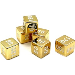 Sword & Shield Ultra Premium Collection Gold Metal Damage Counter Dice